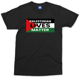 Palestinian Lives Matter T-shirt Gaza Freedom Tee Palestine Flag Top for Him Her